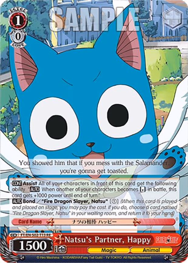 Natsu's Partner, Happy