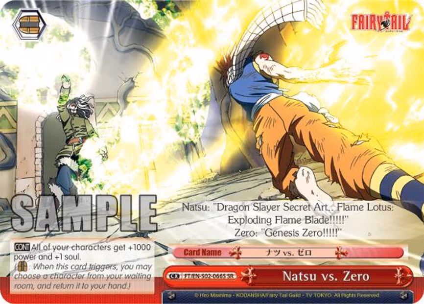 Natsu vs. Zero