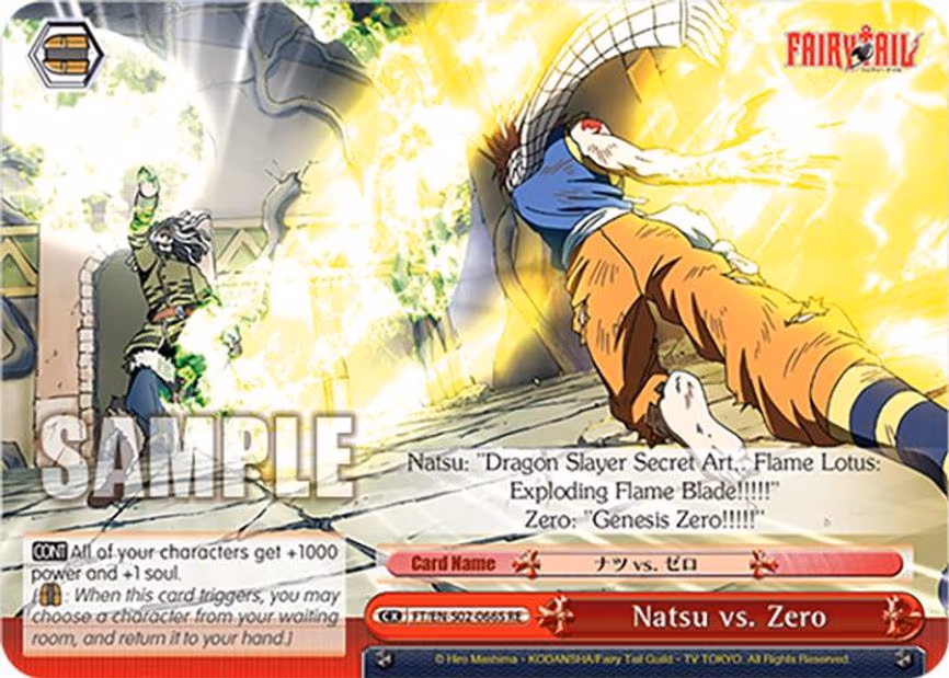 Natsu vs. Zero