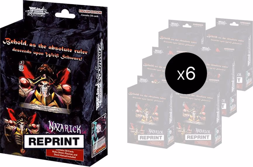 Nazarick: Tomb of the Undead Trial Deck+ [Second Edition] Display