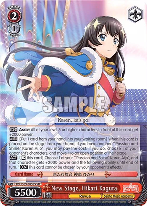 New Stage, Hikari Kagura