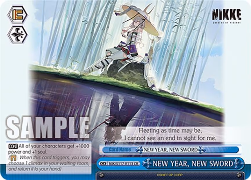 NEW YEAR, NEW SWORD
