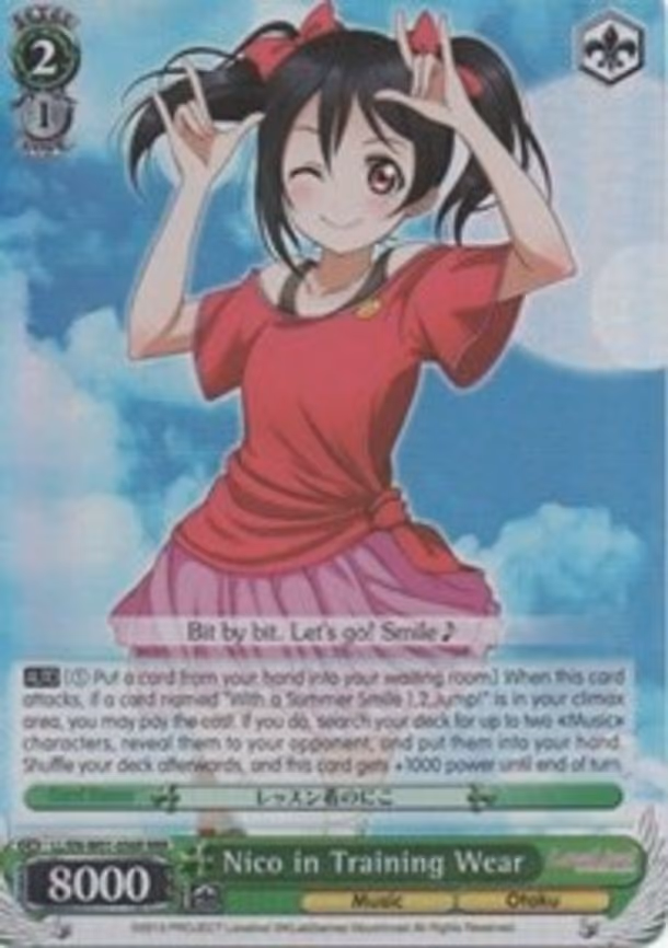 Nico in Training Wear