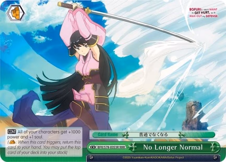 No Longer Normal