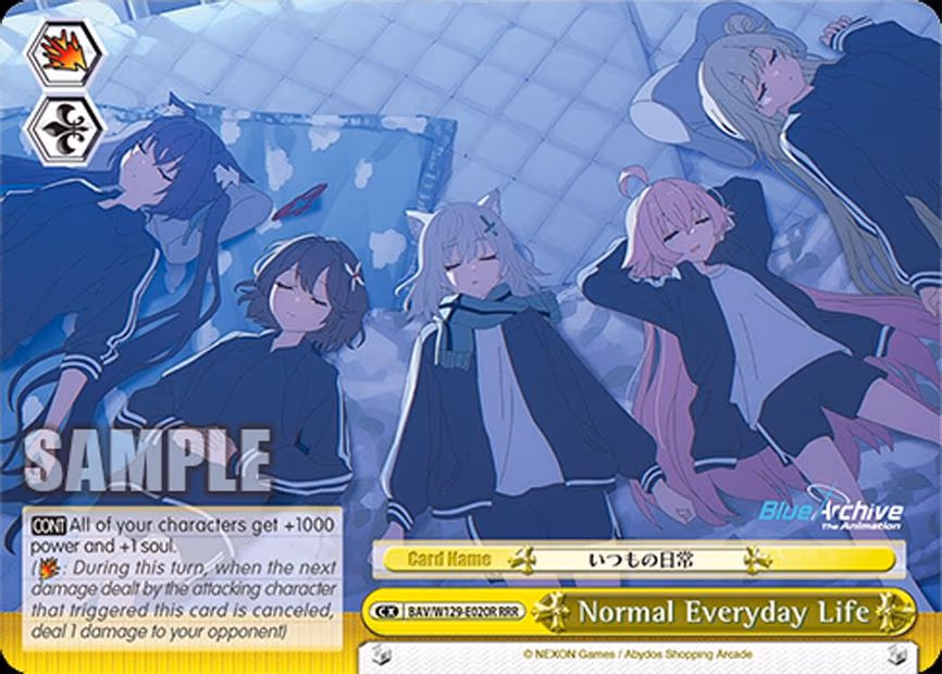 Normal Everyday Life - Triple Rare (BAV/W129-E020R)