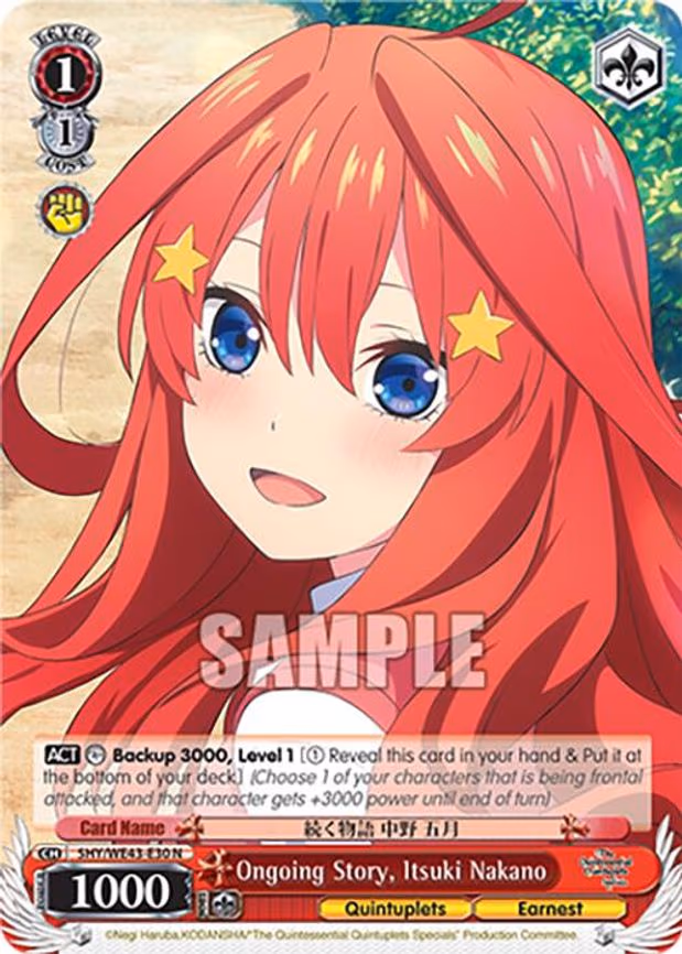 Ongoing Story, Itsuki Nakano