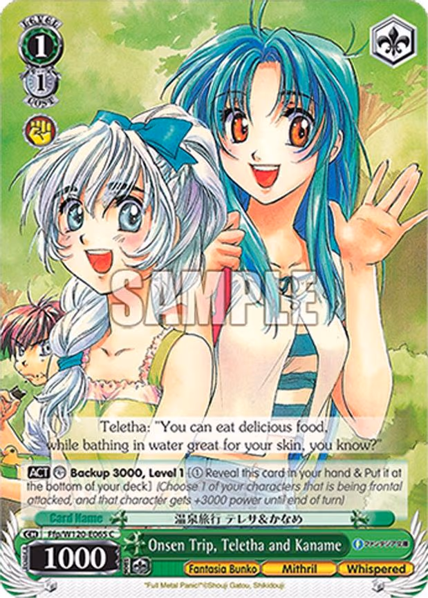 Onsen Trip, Teletha and Kaname