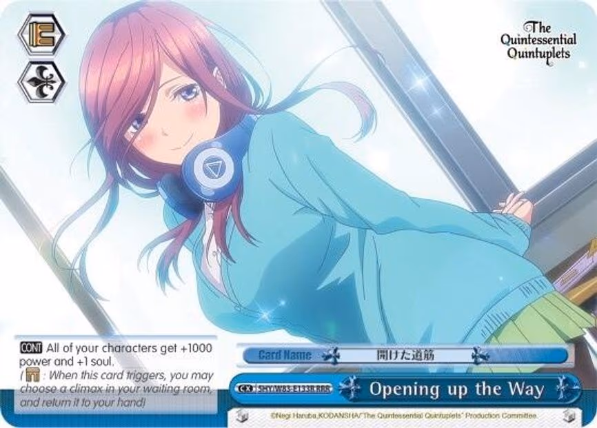 Opening up the Way