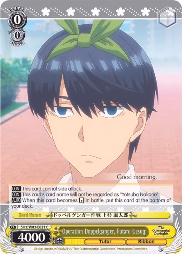 Operation Doppelganger, Futaro Uesugi