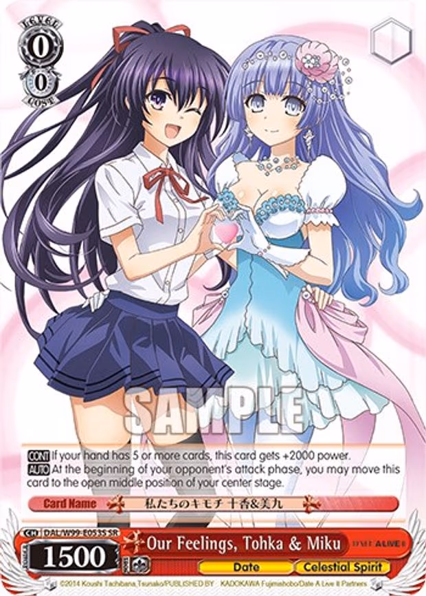 Our Feelings, Tohka & Miku