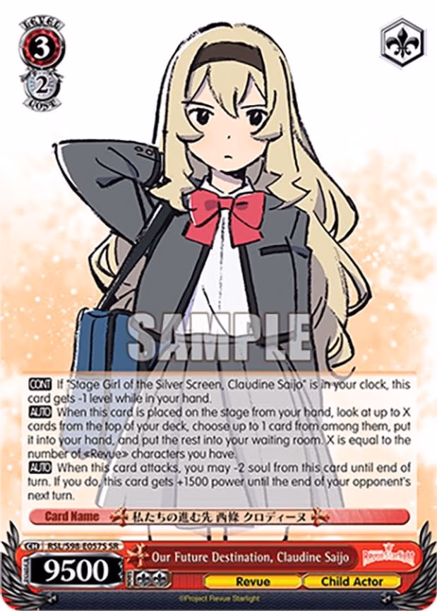 Our Future Destination, Claudine Saijo