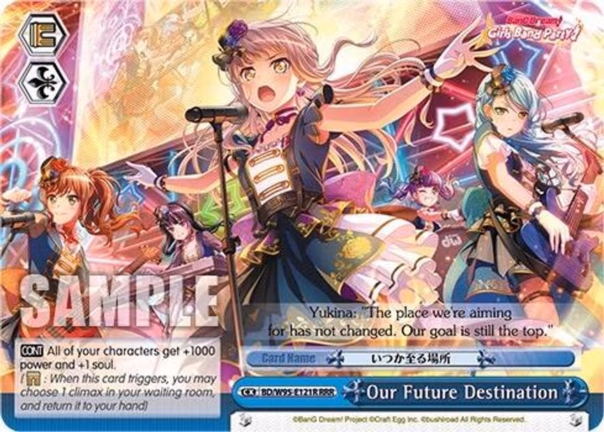 Our Future Destination - Triple Rare (BD/W95-E121R RRR)