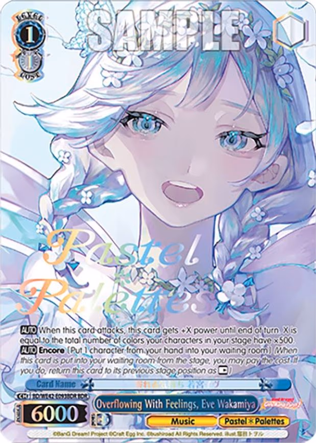 Overflowing With Feelings, Eve Wakamiya