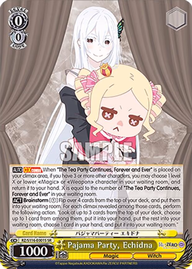 Pajama Party, Echidna - Super Rare (RZ/S116-E001S)