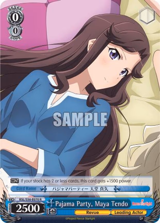 Pajama Party, Maya Tendo