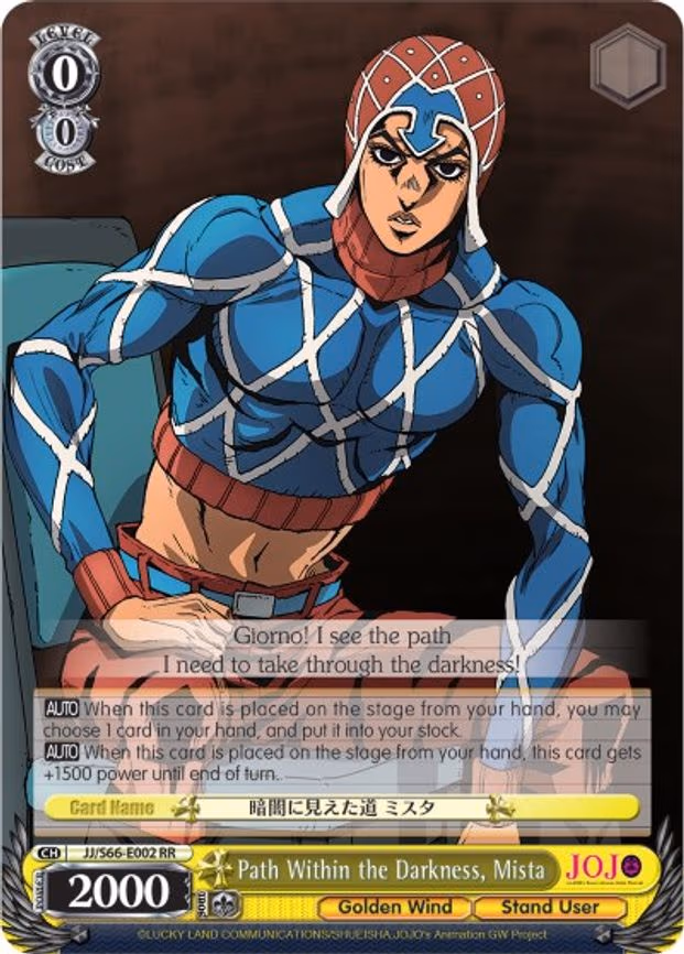 Path Within the Darkness, Mista