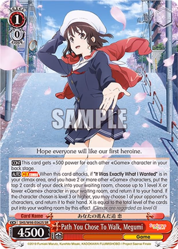 Path You Chose To Walk, Megumi