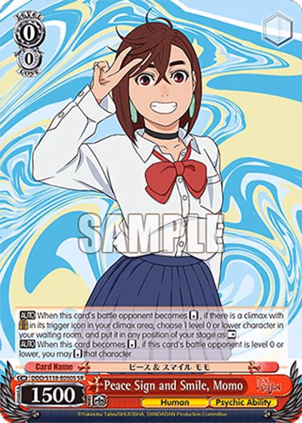 Peace Sign and Smile, Momo