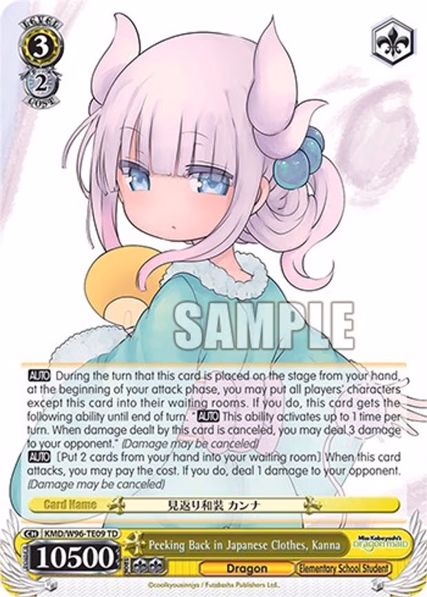 Peeking Back in Japanese Clothes, Kanna