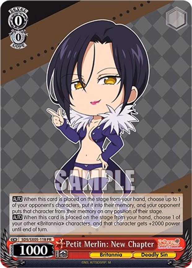 Petit Merlin: New Chapter - Promo (SDS/SX05-118 PR)