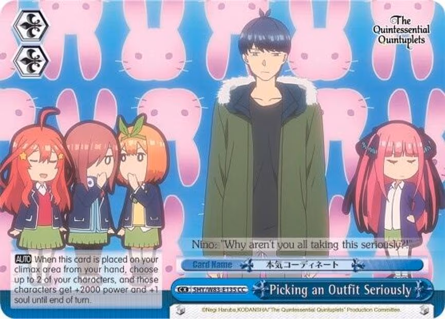 Picking an Outfit Seriously