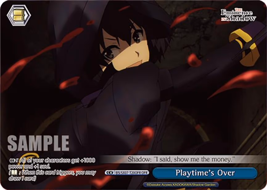 Playtime's Over