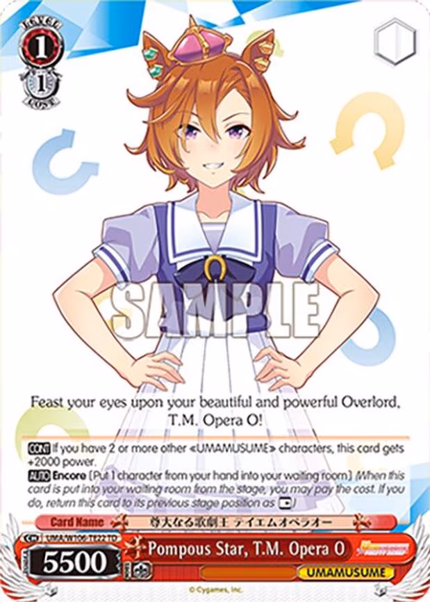 Pompous Star, T.M. Opera O - Trial Deck (UMA/W106-TE22)