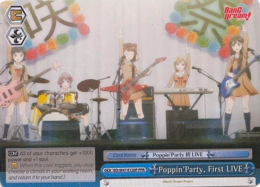 Poppin'Party, First LIVE