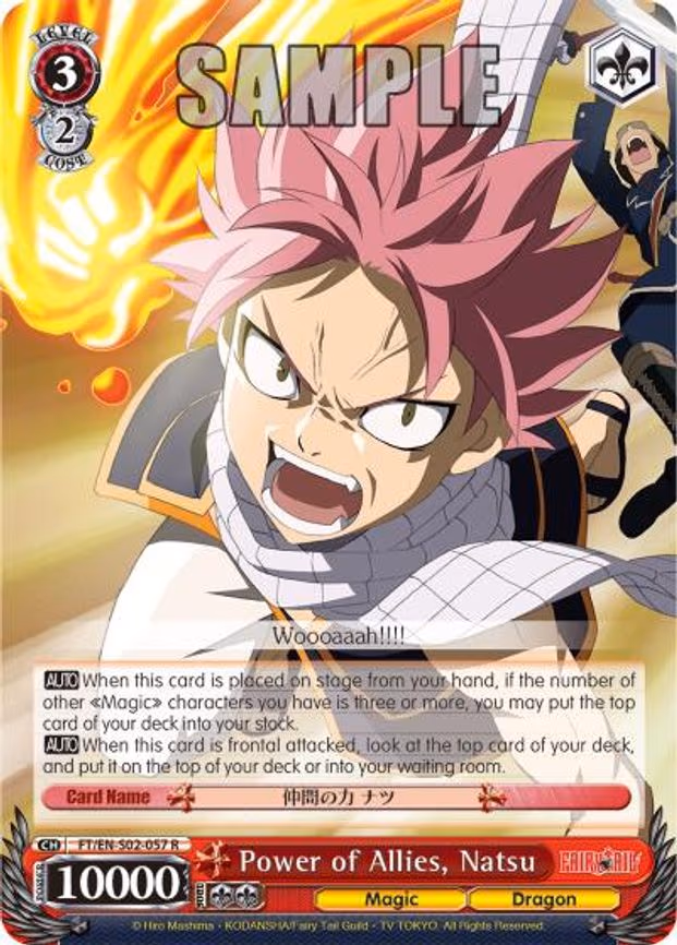 Power of Allies, Natsu