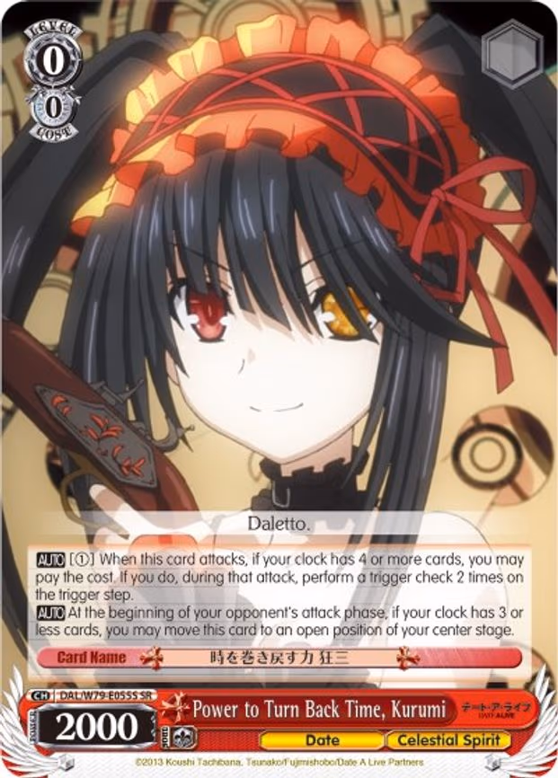 Power to Turn Back Time, Kurumi