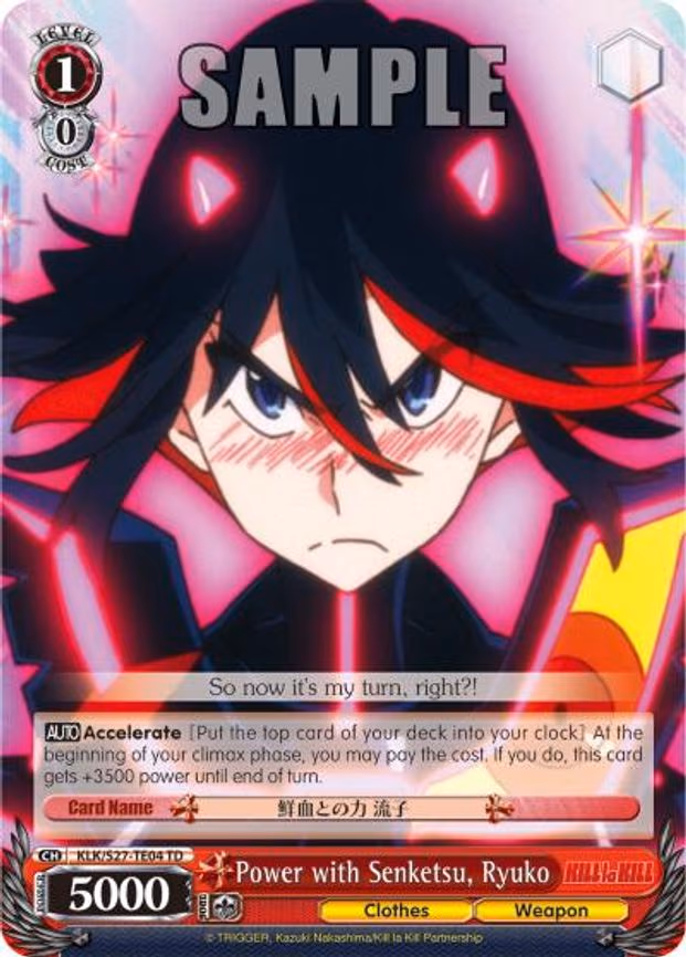 Power with Senketsu, Ryuko