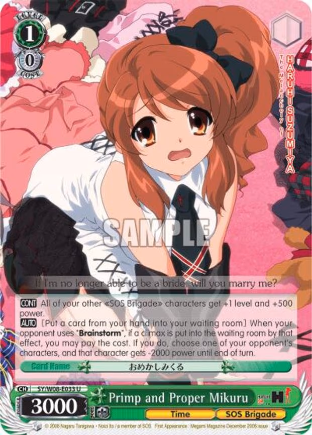 Primp and Proper Mikuru