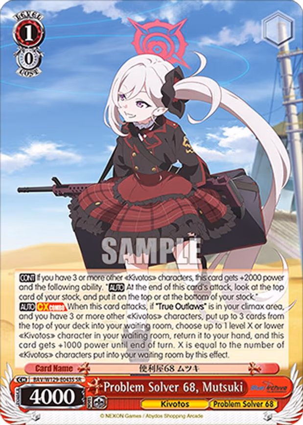 Problem Solver 68, Mutsuki
