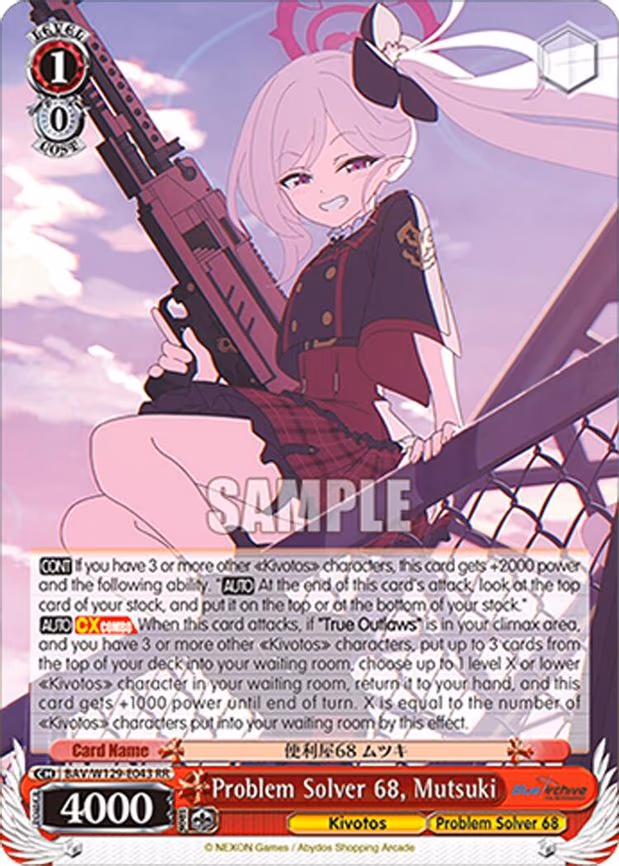 Problem Solver 68, Mutsuki - Double Rare (BAV/W129-E043)