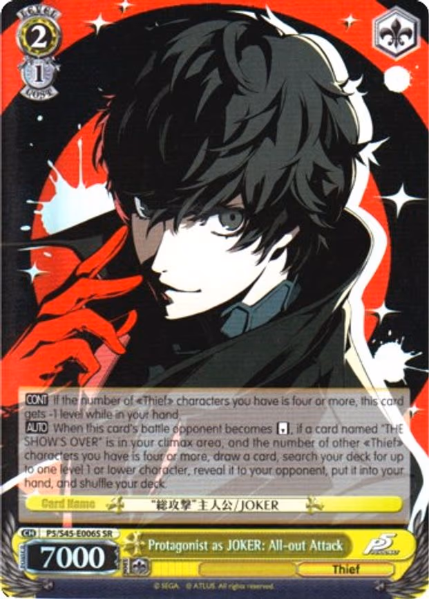 Protagonist as JOKER: All-out Attack
