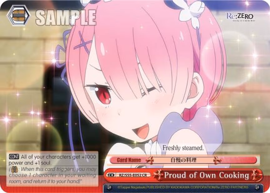 Proud of Own Cooking