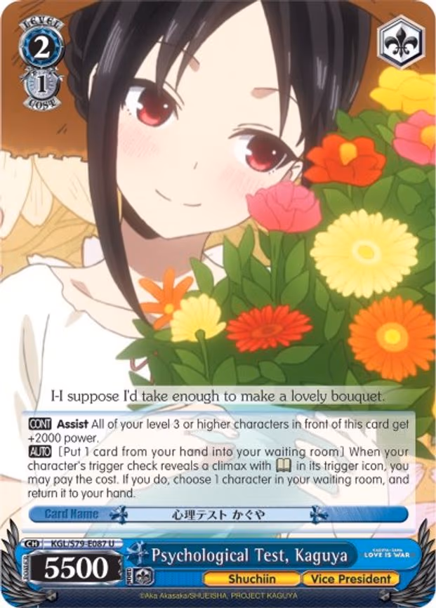 Psychological Test, Kaguya