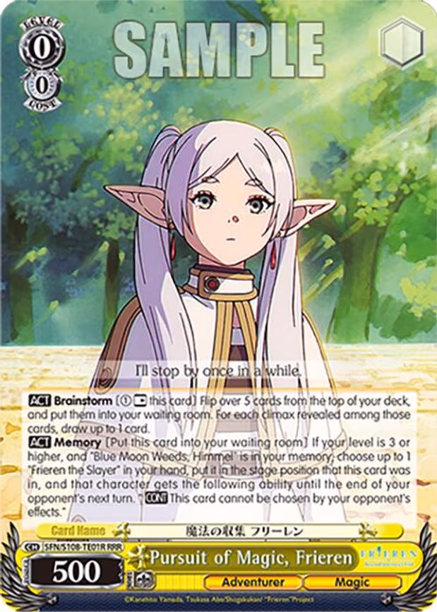 Pursuit of Magic, Frieren