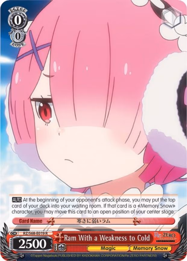 Ram With a Weakness to Cold