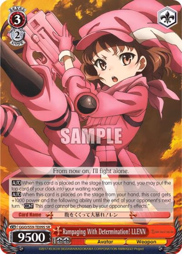 Rampaging With Determination! LLENN