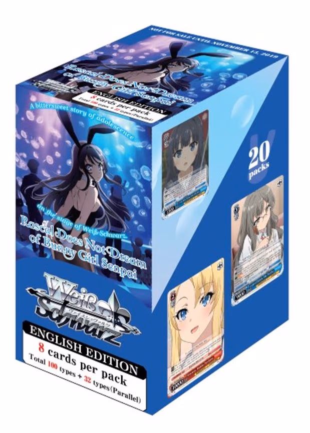Rascal Does Not Dream of Bunny Girl Senpai Booster Box [Second Edition]