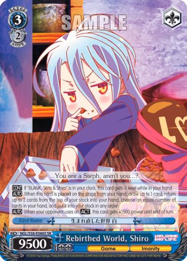 Rebirthed World, Shiro