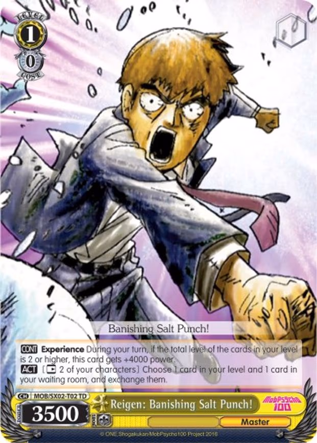 Reigen: Banishing Salt Punch!