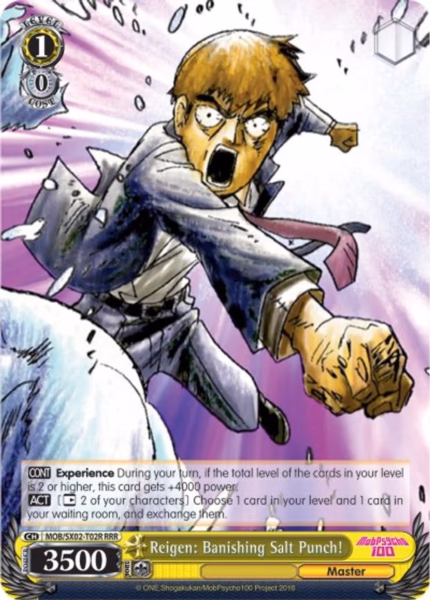Reigen: Banishing Salt Punch!
