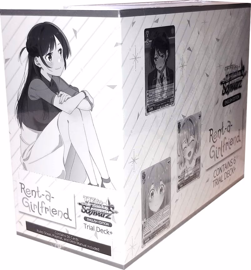 Rent-A-Girlfriend Trial Deck+ Display