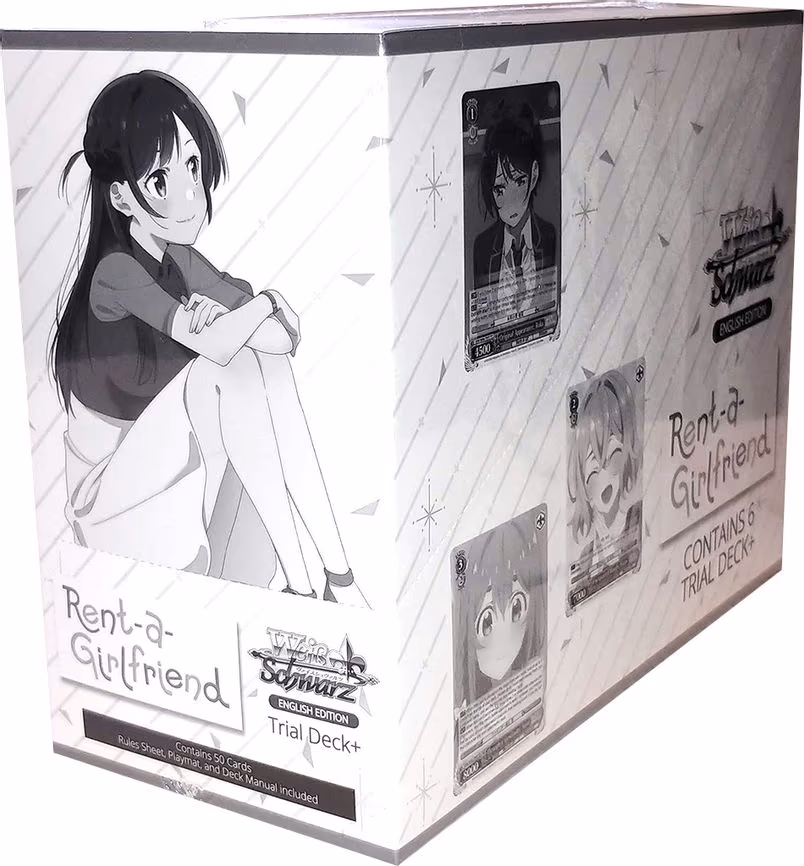 Rent-A-Girlfriend Trial Deck+ Display