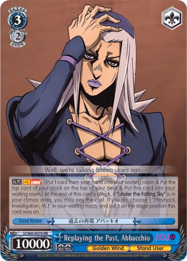 Replaying the Past, Abbacchio