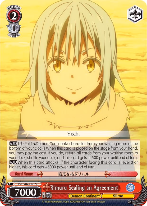 Rimuru Sealing an Agreement