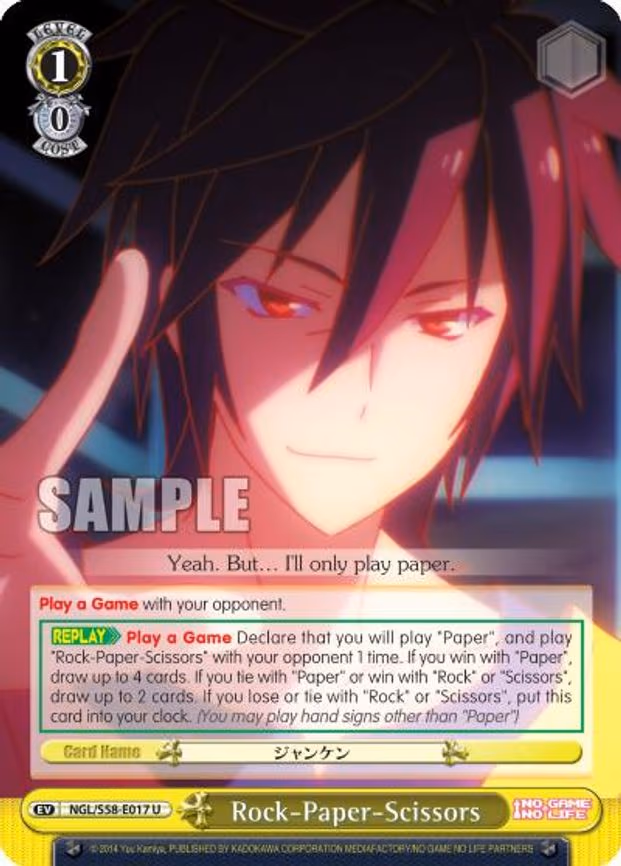 Rock-Paper-Scissors - Uncommon (NGL/S58-E017 U)