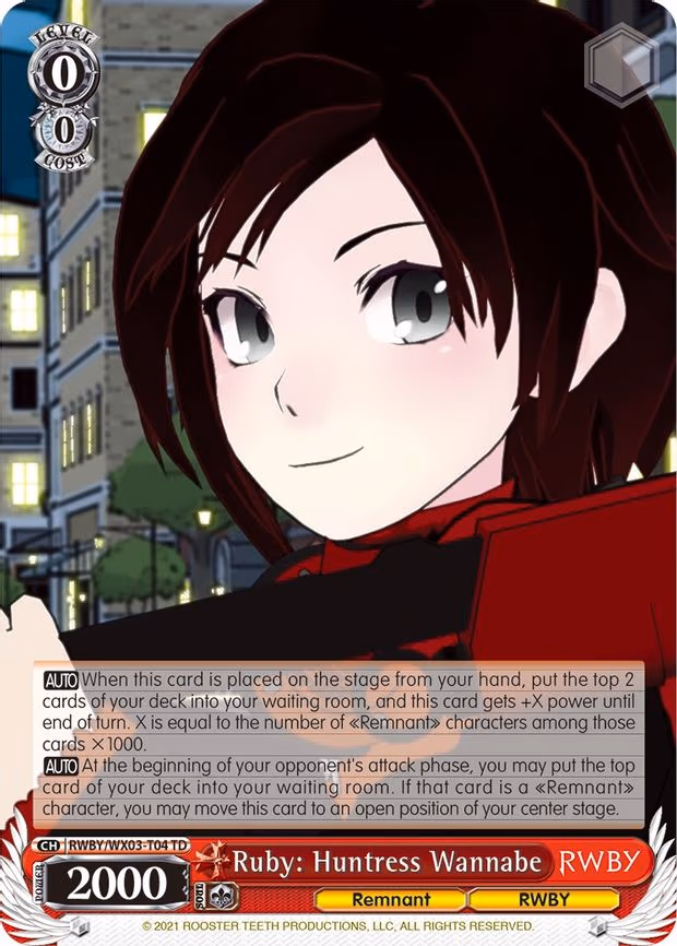 Ruby: Huntress Wannabe